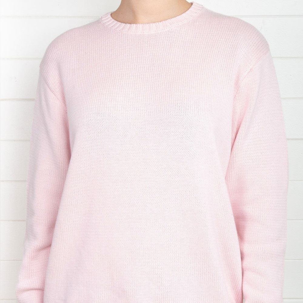 Brandy Melville NWOT Brianna Sweater Pink - Picture 2 of 4